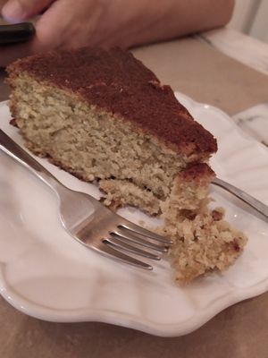 Bolo vegan at Veg & Tal in Sines