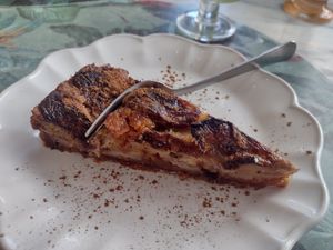 Seriously delicious dessert! at Veg & Tal in Sines