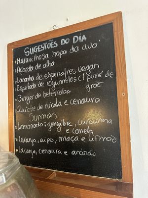 The do specials everyday and they are AWESOME baby 🌱  at Veg & Tal in Sines