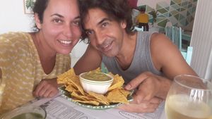 Nachos com guacamole at Veg & Tal in Sines