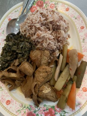 Good meal at Thummachart Vegetarian Food  in Pattaya