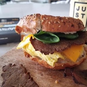 Honest Bakun Breakfast Sandwich at Honest Pastures in Virginia Beach