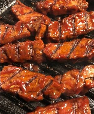 Jackfruit Beaf Ribz at Honest Pastures in Virginia Beach