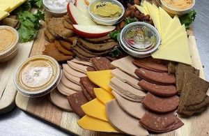 Charcuterie board 12/24/21 at Honest Pastures in Virginia Beach