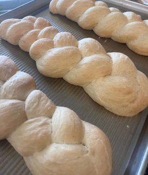 Vegan Challah Bread.  at Honest Pastures in Virginia Beach