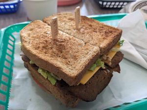 Honest club sandwich at Honest Pastures in Virginia Beach