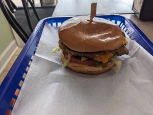 Lynnhaven chick sandwich at Honest Pastures in Virginia Beach