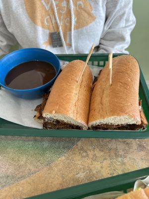 French Dip #Veganuary at Honest Pastures in Virginia Beach
