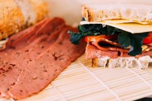 The Corned Beaf is so versatile.  at Honest Pastures in Virginia Beach