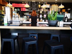  at Charlie's Coffee Bar in Hilton