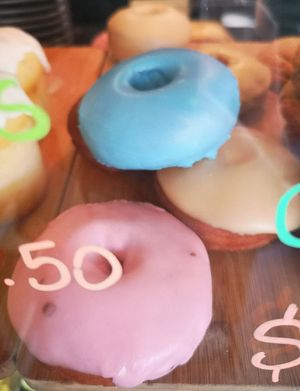 Vegan Donuts at Charlie's Coffee Bar in Hilton