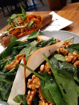 Vegan options at The Parkland in Kyneton