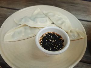 Dumplings at The Carringbush Hotel in Abbotsford