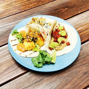 An example of one week's taco selections at The Carringbush Hotel in Abbotsford