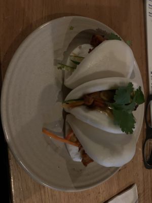 Bao buns - yum!  at The Carringbush Hotel in Abbotsford