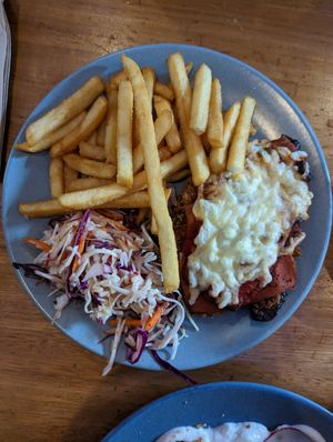 Vegan Parma at The Carringbush Hotel in Abbotsford