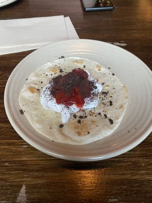 Dessert Taco  at The Carringbush Hotel in Abbotsford