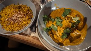 Butter Chikn $28.00 - good at The Carringbush Hotel in Abbotsford