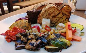 Vegetable charcuterie plate at The Carringbush Hotel in Abbotsford