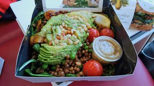 Vegan salad at TLS - Pret A Manger - Hall D in Blagnac