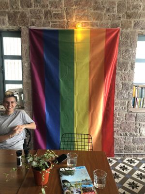 Happy pride! at Turfanda in Ayvalik