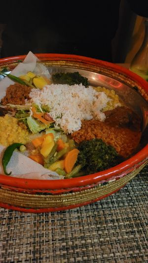 Vegan plattet for two (35€) at Sebeta in Frankfurt