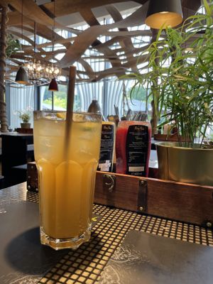 Lime & lemongrass iced tea - Peter Pane, Bremen  at Peter Pane in Bremen