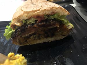 Tempeh wrap at Copper Branch in Fort Lauderdale