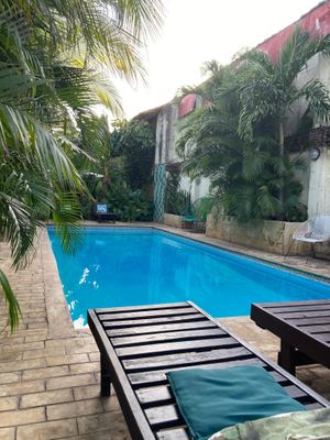 The pool at Coco Calala in Leon