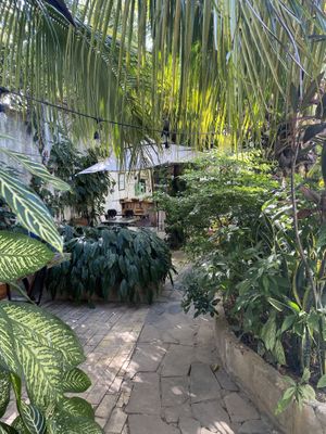 Seating area  at Coco Calala in Leon