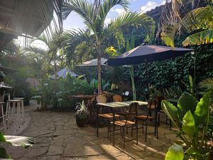 Sitting area at Coco Calala in Leon