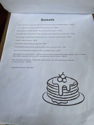 Sweets Menu  at Coco Calala in Leon