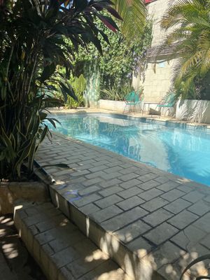 They have a pool!  at Coco Calala in Leon