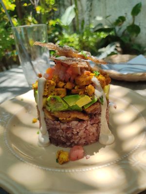 Nica Breakfast (Vegan) at Coco Calala in Leon