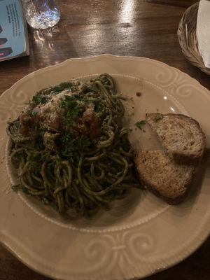Pesto pasta   at Coco Calala in Leon