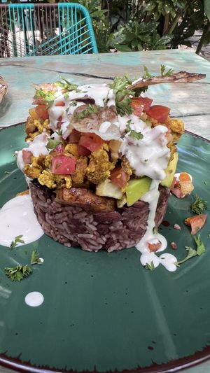  Local breakfast   at Coco Calala in Leon