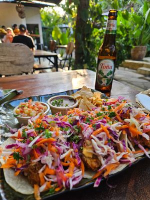 Tacos at Coco Calala in Leon