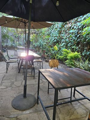 Only some of the seating area at Coco Calala in Leon