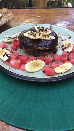Vegan Pancakes  at Coco Calala in Leon