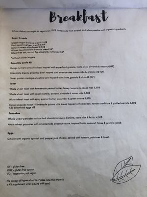 Menu 3 at Coco Calala in Leon