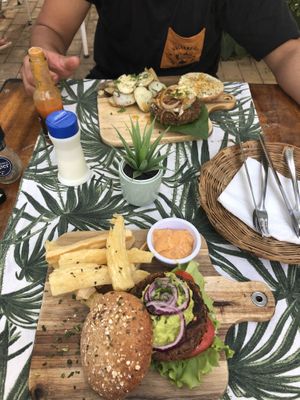 Burgers  at Coco Calala in Leon
