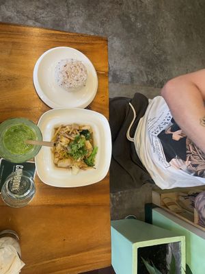 Ginger tofu   at Tevy's Place in Siem Reap