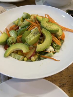 Avocado salad  at Tevy's Place in Siem Reap