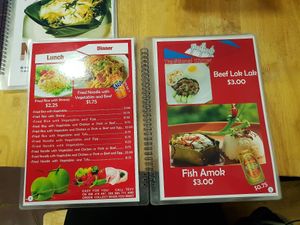 Vegan options available at Tevy's Place in Siem Reap