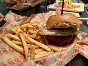 Impossible burger   at Burgatory in Homestead
