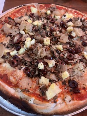 VGF pizza   at Hand Fire Pizza in Jackson