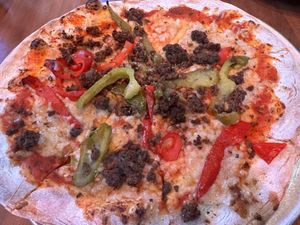 Where’s the Beef?   at Hand Fire Pizza in Jackson