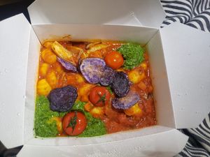 gnocchi in veggie tomato sauce   at Sichtwerk in Eimeldingen