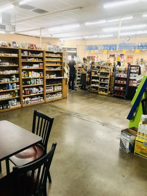 Inside the restaurant at Aqua Vita Kitchen in Tucson