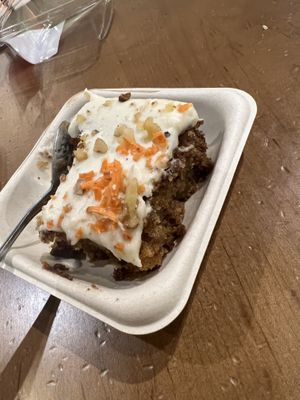 Carrot cake   at Veggie Grill - DTLA in Los Angeles